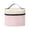 Pink, variant on Square Insulated Lunch Box, Thermal Food Storage Tote with Secure Top Handle, Compact Cooler Bag, Heat-Retaining Oxford Carrier for Picnic and Travel