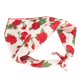 thumbnail image 2 of Bandanas para perros de rosa roja, pañuelos de algodón suave para perros, bufanda, pañuelos plegables portátiles para mascotas para Navidad, Pascua, cumpleaños S, 2 of 12
