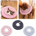 thumbnail image 4 of Adjustable Dog Cone, Soft Dog Cone Alternative After Surgery, Protective Dog Recovery, Waterproof Recovery Dog Collars rose 3XL, 4 of 5