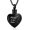 black, variant on Wing Heart Cremation Urn Necklace for Mom Grandma Dad Pet Ashes Angel Wing Memorial Keepsake Pendant Jewelry