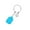Blue, variant on Pickleballs Paddle Sports Keychain Crafted from Sturdy Kirsite Lightweight Design Portable for Easy Carry Perfect Gift for Enthusiasts