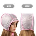 thumbnail image 3 of 6Pcs Highlight Hair Cap Salón para teñir el cabello Destacando la tapa del tinte con 6Pcs Ganchos, 3 of 6