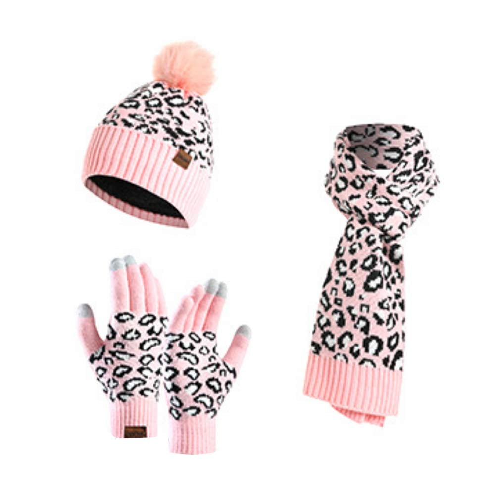 Barbie GIRLS Winter Hat & Gloves SIZE One Size Fits Most NWT 