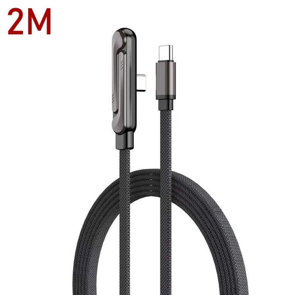 Elbow Folding Phone Stand 240W Fast Charging Cable Braided Alloy Bracket For Desktop Gaming And Charging