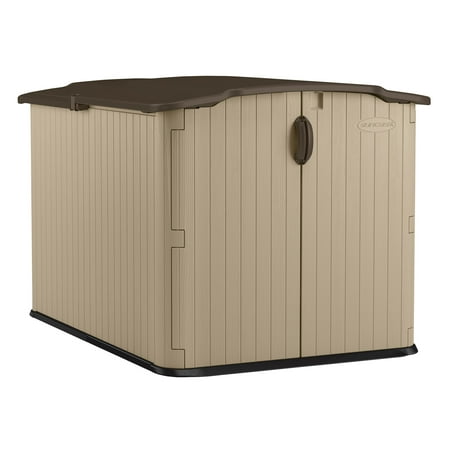 Suncast 98 cu. ft. Glidetop® Horizontal Resin Storage Shed,