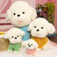 thumbnail image 2 of 25-45CM Kawaii Arrival Stuffed Sweater Dog Plush Toy Cute Simulation Puppy Pets Fluffy Baby Dolls Birthday Gifts for ChildrenYellow35cm Deng Xun unisex, 2 of 2