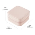 thumbnail image 2 of Love Accessories Jewelry Box Set Portable Pink Jewelry Storage Box With Love Jewelry Set for Girlfriend Earrings Necklaces Bracelets Rings Mother's Day Gift Box, 2 of 7