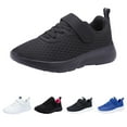 thumbnail image 5 of TIREOW Toddler Boys Girls Slip On Sports Shoes Kids Walking Sneakers Tennis Shoes for Running Walking Lightweight Breathable Lace-up Athletic Shoes, 5 of 8