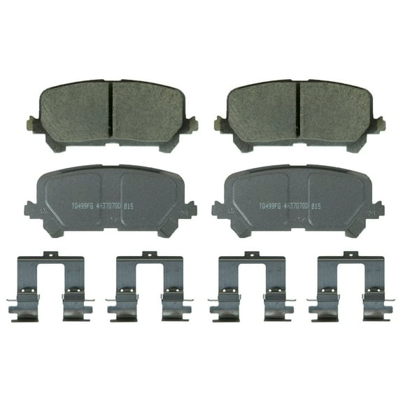 Wagner Disc Brake Pad Set for Acura MDX, Honda Pilot, Ridgeline QC1724 Fits select: 2019-2023 HONDA PASSPORT, 2021 HONDA PILOT EX