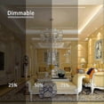 thumbnail image 3 of E14 40W Clear Candle Bulb, Dimmable Incandescent Bulb, Warm White 2700K, 400LM, Flame Light Bulb, E14 Edison Screw Candle Bulbs, Pack of 6, 3 of 5