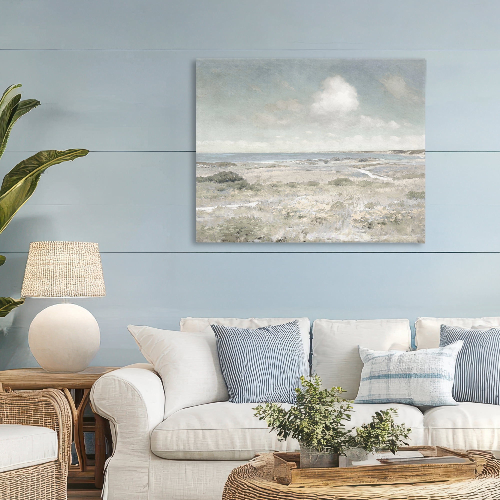 Stupell Industries By The Shore Neutrals Canvas Wall Art, design by Christy McKee