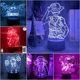 thumbnail image 1 of Luffy Roronoa Zoro Ace Chopper lámpara 3D para decoración de habitación, una pieza, Nami Sanji, figura de Anime, luces nocturnas, lámpara de mesa de Anime, 1 of 4
