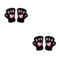 thumbnail image 1 of sweethay Gato felpa garra guante novedad Halloween toalla medio cubierto mujeres mitones guantes sin dedos Type3 NO3 sweethay CBP052174, 1 of 5