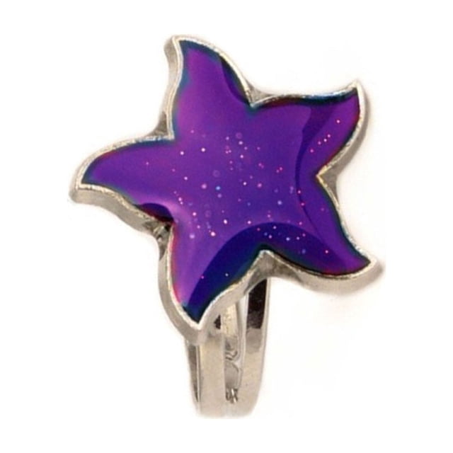 Sonducket Anillos de humor Color cambiable Temperatura ajustable Emoción Sensación redbud Type3 NO3