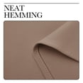 thumbnail image 6 of NICETOWN Room Divider Heavy Curtain Screen Partitions, Privacy Vertical Blinds for Patio Sling Door, Blackout Window Curtain, Extra Wide Drapes for Bedroom, 1 Panel, 10ft Wide by 7ft Long, Cappuccino, 6 of 6