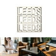 thumbnail image 1 of Heat And Stain Wood Crafts Family Restaurant Coffee Table Art Decoration, 1 of 4