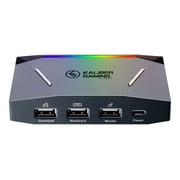 IOGEAR KeyMander 2 Keyboard/Mouse Adapter Plus Controller Crossover- GE1337P2, Black, Crossover function lets you swap controllers between PS4, Xbox One and Nintendo Switch