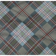 thumbnail image 4 of oneOone Organic Cotton Poplin Twill Fabric Tartan Check Print Fabric By The Yard 42 Inch Wide, 4 of 4
