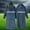 Navy, variant on Sriper Unisex Summer Rain Suit Lightweight Cardigan Style Jacket & Pants Hiking Windbreaker Gear Breathable Camping Abrigo Hombre Black XL