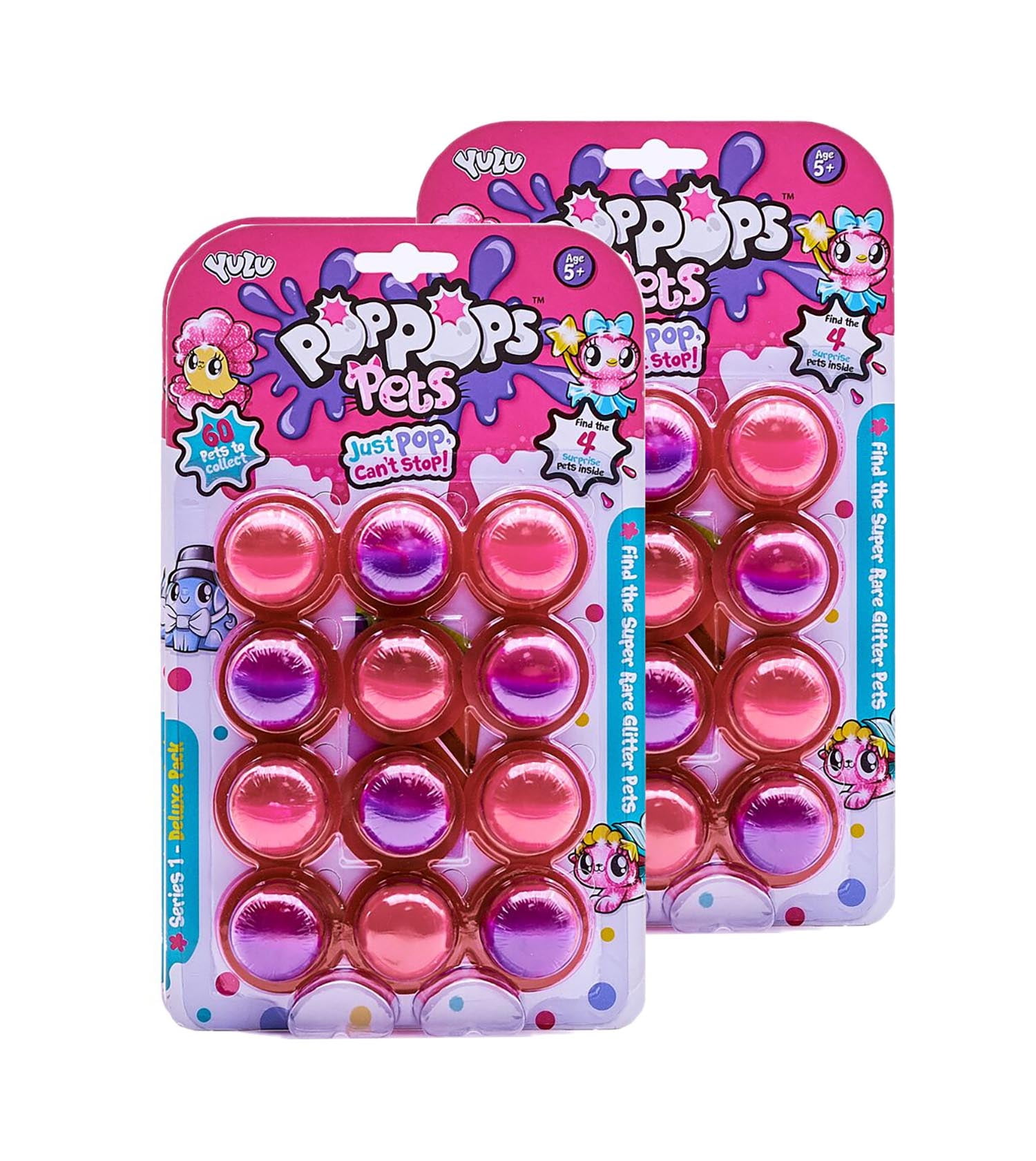 3 Packs Series 2 Pop Pops Pets 12 Bubbles per Pack Ages 5 Still for sale online