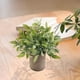 thumbnail image 4 of Mini plantas en maceta de pulpa gris, vegetación de plástico sintético, pequeños bonsáis artificiales Sale de, 4 of 9