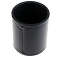 thumbnail image 4 of lionlar Black Hand Shaking Leather Dice Cup with D6 Dice Set for Entertainment Game, 4 of 9