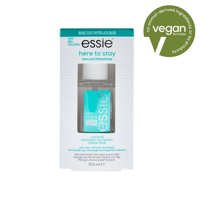 Essie Salon Quality 8 Esmalte de uñas vegano gratis, aquí para quedarse, 0.46 onzas líquidas