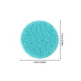 thumbnail image 2 of 50pcs Essential Oil Diffuser Pads For Aromatherapy Unscented Aroma Pads For Pendant Fragrance Diy Round Cotton Pads Replacement Aroma Pads, 2 of 3