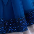 thumbnail image 6 of IDOPIP Toddler Baby Flower Girl Dress Sequin Bowknot Tulle Ruffle Tutu Party Dress 6M-3T Pageant Wedding Guest Pageant Dress Baby Birthday Princess Communion Formal Ball Gown, 6 of 8