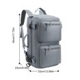 thumbnail image 3 of Bolsa De Ejercicios Oxford Fitness Bag Bolsas de gimnasio portátiles de gran capacidad para hombres y mujeres (gris), 3 of 6