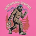 thumbnail image 3 of American Legend Bigfoot Women's Tank Top Patriotic Funny Sasquatch Fan 4 July USA Flag Beer BBQ Tailgate Party, 3 of 7