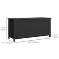 thumbnail image 3 of HOMCOM Storage Chest with 2 Safety Hinges, Storage Bench for Living Room, 3 of 10