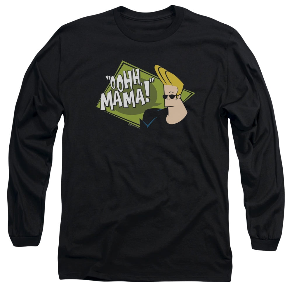 Johnny Bravo - Oohh Mama - Long Sleeve Shirt - Small - Walmart.com