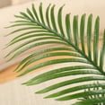 thumbnail image 6 of 2 Pack 3 Feet Fake Majesty Palm Plant Artificial Majestic Palm Faux Ravenea Rivularis in Pot for Indoor Outdoor Home Office Store, Great Housewarming Gift, Set of 2, 6 of 9