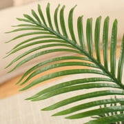 DR.Planzen 3 Feet Fake Majesty Palm Plant Artificial Majestic Palm Faux Ravenea Rivularis in Pot for Indoor Outdoor Home Office Store, Great Housewarming Gift, Set of 1