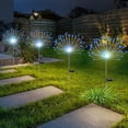 thumbnail image 1 of Luces solares para jardín con fuegos artificiales YOTOZU, 120 LED, 40 cables de cobre, 1 of 8