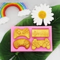 thumbnail image 2 of Controlador De Juego De 4 Cavidades, Molde De Silicona Para Pastel, Molde De Caramelo, Molde Para Hornear Para Pastel De Chocolate, Decoración De Magdalenas Eigraketly HA035931-00, 2 of 6