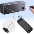thumbnail image 2 of Retractable Clothesline Retractable Clothesline Indoors Laundry Line 13.8 Feets Clothes Line With Adjustable Stainless Steel Double Rope Wall Mounted Drying Rack Clothing Line, 2 of 3