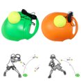 thumbnail image 1 of 2 Sets Tennis Trainer Self-study Tennis Training Tool Rebound Baseboard with Ball, 1 of 10