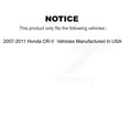 thumbnail image 2 of TOR Front Steering Tie Rod End Kit for Car 2007-2011 Honda CR-V Vehicles Manufactured In USA - Left Right Side (Driver Passenger) KTR-101935, 2 of 2