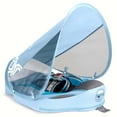 thumbnail image 1 of Baby Floats for Pool with Canopy Removable Sun Protection Canopy Mambobaby Float Non Inflatable Upgrade Add Tail Avoid Flip Waterproof Skin-Friendly, 1 of 7