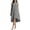 Gray, variant on Bbyeadc Linen Sundresses for Women Crew Neck Sleeveless Dresses Midi Loose Solid Color Swing Sundresses Spring Beach Casual ,Blue (XL)