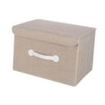 thumbnail image 1 of Contenedores de almacenamiento apilables Soledad organizador de almacenamiento de ropa con tapa 38cm 38cm, 1 of 9