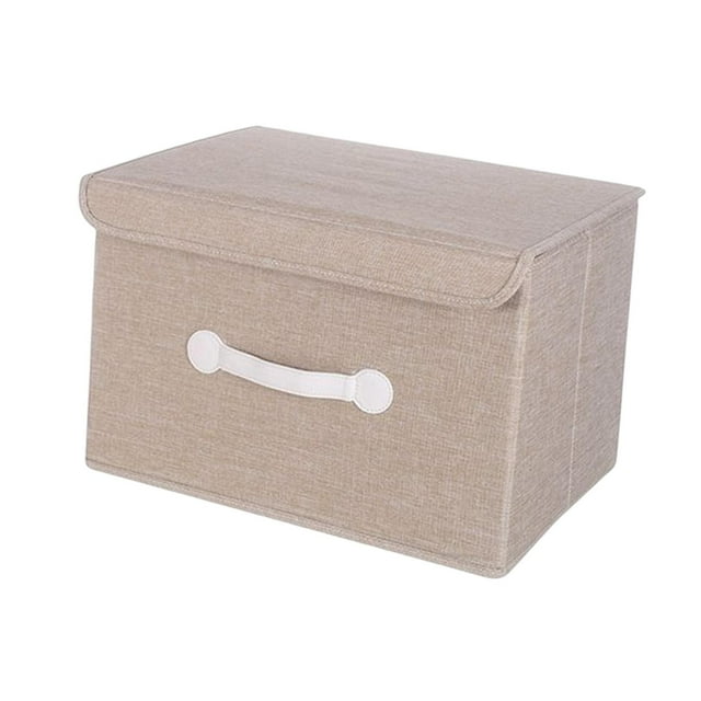 Contenedores de almacenamiento apilables Soledad organizador de almacenamiento de ropa con tapa 38cm 38cm