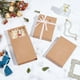 thumbnail image 4 of Paquete de 20 cajas rectangulares de papel kraft marrón, 13,5 x 9,7 x 2,5 cm, ideales para regalos, galletas, bodas, fiestas o como empaquetado de joyas., 4 of 6