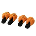 thumbnail image 4 of Gaexia Women's Halloween Pumpkin Slippers Warm Cozy Indoor Outdoor Home Footwear Soft Comfortable For Autumn Winter Relaxation, 4 of 8