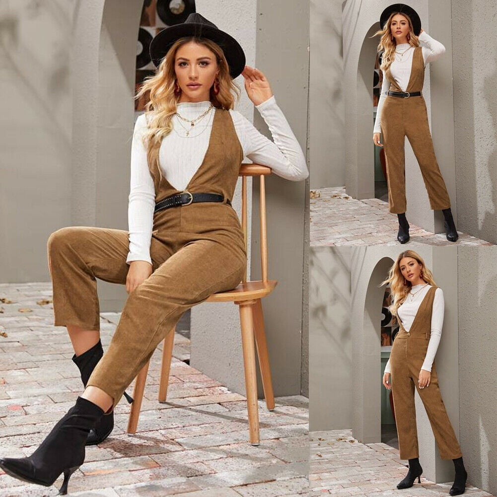 corduroy romper womens