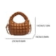 thumbnail image 5 of Zippe Cloud Bag Mujer PU Puffer Tote Gran Capacidad Al Aire Libre Rojo, 5 of 9