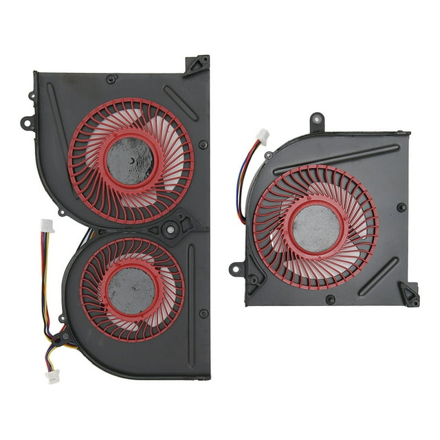 Ventilador de refrigeración para CPU y GPU de 4 pines con disipación de calor rápida para portátiles MSI GS63VR, GS63, GS73, GS73VR, MS 17B1 (CPU y GPU)