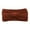 Brown, variant on YWDJ Top Knot Headband for Women Women Fashion Keep Warm Knitting Headband Handmade Sport Hairband Orange